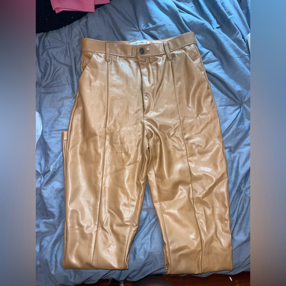 Abercrombie Vegan Leather Pants!